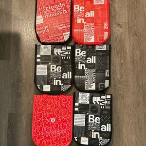 Lululemon reusable tote bags